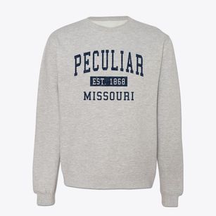 Peculiar Missouri Classic Established Crewneck Sweatshirt