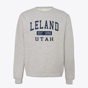 Leland Utah Classic Established Crewneck Sweatshirt