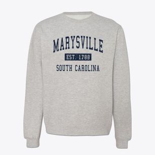 Marysville South Carolina Classic Established Crewneck Sweatshirt