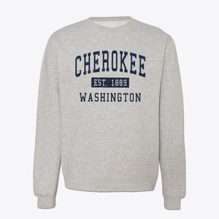 Cherokee Washington Classic Established Crewneck Sweatshirt