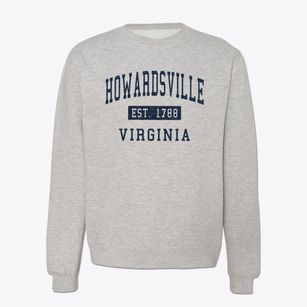 Howardsville Virginia Classic Established Crewneck Sweatshirt