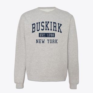 Buskirk New York Classic Established Crewneck Sweatshirt