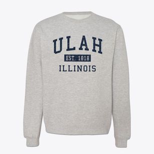 Ulah Illinois Classic Established Crewneck Sweatshirt