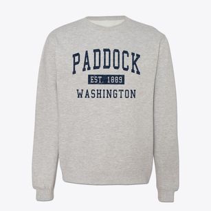 Paddock Washington Classic Established Crewneck Sweatshirt