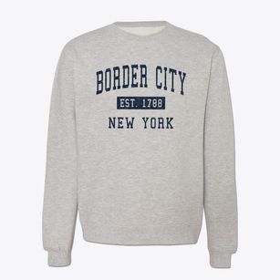 Border City New York Classic Established Crewneck Sweatshirt