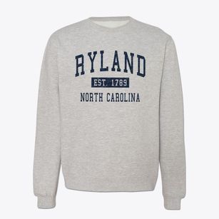 Ryland North Carolina Classic Established Crewneck Sweatshirt