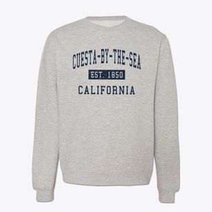Cuesta-by-the-sea California Classic Established Crewneck Sweatshirt