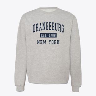 Orangeburg New York Classic Established Crewneck Sweatshirt