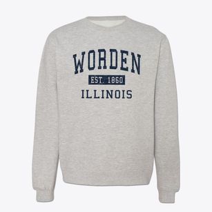 Worden Illinois Classic Established Crewneck Sweatshirt