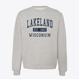 Lakeland Wisconsin Classic Established Crewneck Sweatshirt