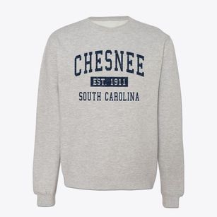 Chesnee South Carolina Classic Established Crewneck Sweatshirt