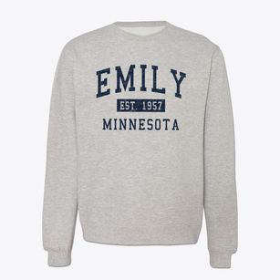 Emily Minnesota Classic Established Crewneck Sweatshirt