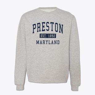 Preston Maryland Classic Established Crewneck Sweatshirt
