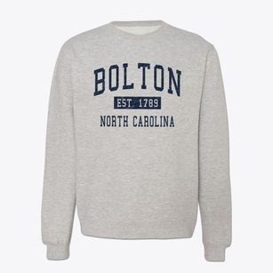 Bolton North Carolina Classic Established Crewneck Sweatshirt