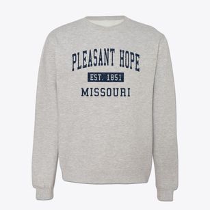 Pleasant Hope Missouri Classic Established Crewneck Sweatshirt