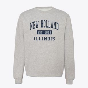 New Holland Illinois Classic Established Crewneck Sweatshirt