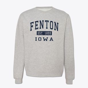 Fenton Iowa Classic Established Crewneck Sweatshirt