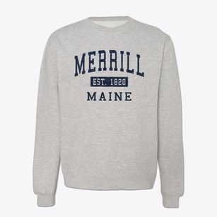 Merrill Maine Classic Established Crewneck Sweatshirt