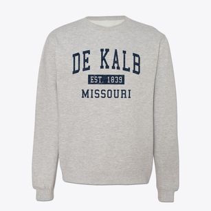 De Kalb Missouri Classic Established Crewneck Sweatshirt