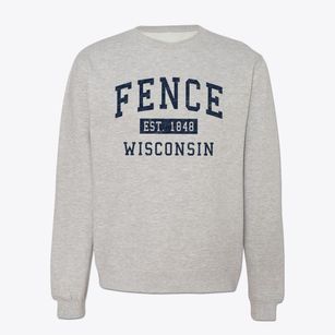 Fence Wisconsin Classic Established Crewneck Sweatshirt