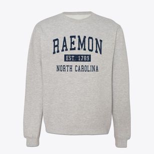 Raemon North Carolina Classic Established Crewneck Sweatshirt