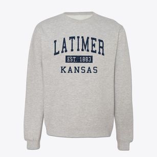 Latimer Kansas Classic Established Crewneck Sweatshirt