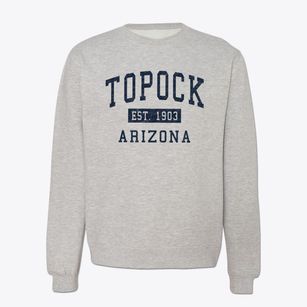 Topock Arizona Classic Established Crewneck Sweatshirt