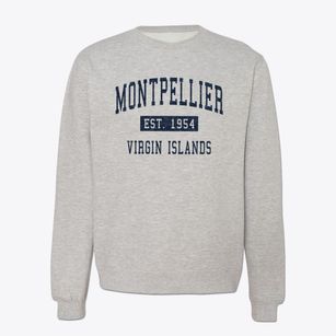Montpellier Virgin Islands Classic Established Crewneck Sweatshirt