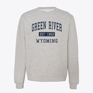 Green River Wyoming Classic Established Crewneck Sweatshirt
