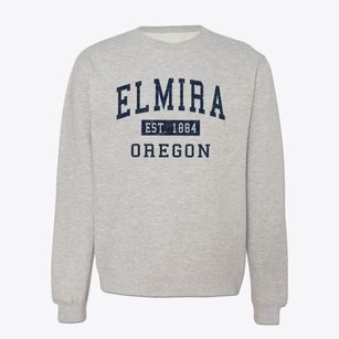 Elmira Oregon Classic Established Crewneck Sweatshirt