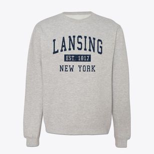Lansing New York Classic Established Crewneck Sweatshirt