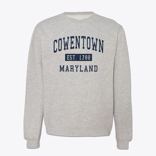 Cowentown Maryland Classic Established Crewneck Sweatshirt