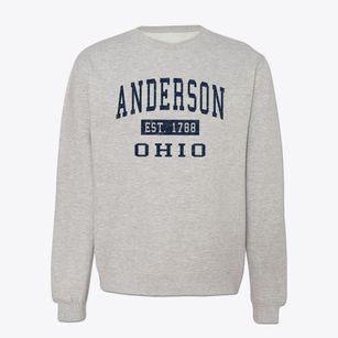 Anderson Ohio Classic Established Crewneck Sweatshirt