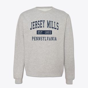 Jersey Mills Pennsylvania Classic Established Crewneck Sweatshirt
