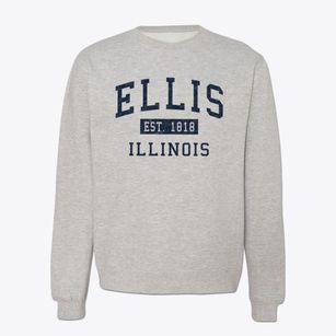 Ellis Illinois Classic Established Crewneck Sweatshirt