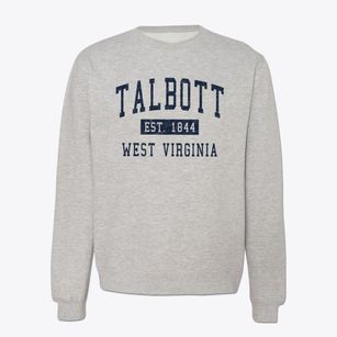 Talbott West Virginia Classic Established Crewneck Sweatshirt
