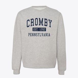 Cromby Pennsylvania Classic Established Crewneck Sweatshirt