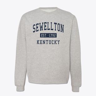 Sewellton Kentucky Classic Established Crewneck Sweatshirt