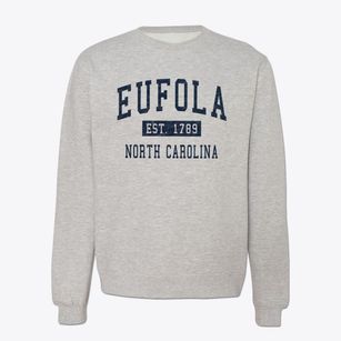 Eufola North Carolina Classic Established Crewneck Sweatshirt