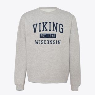 Viking Wisconsin Classic Established Crewneck Sweatshirt