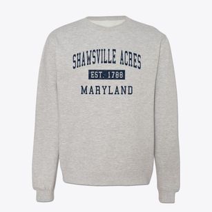 Shawsville Acres Maryland Classic Established Crewneck Sweatshirt