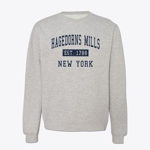 Hagedorns Mills New York Classic Established Crewneck Sweatshirt