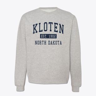 Kloten North Dakota Classic Established Crewneck Sweatshirt