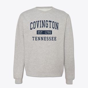 Covington Tennessee Classic Established Crewneck Sweatshirt