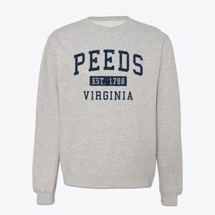 Peeds Virginia Classic Established Crewneck Sweatshirt