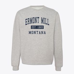 Ermont Mill Montana Classic Established Crewneck Sweatshirt
