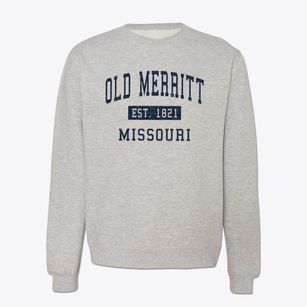 Old Merritt Missouri Classic Established Crewneck Sweatshirt