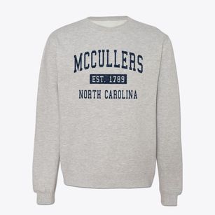 Mccullers North Carolina Classic Established Crewneck Sweatshirt