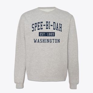 Spee-bi-dah Washington Classic Established Crewneck Sweatshirt