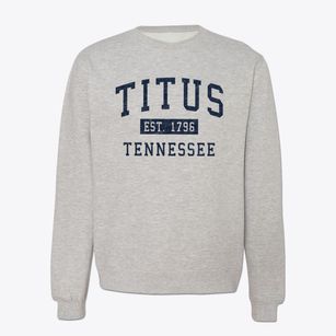 Titus Tennessee Classic Established Crewneck Sweatshirt